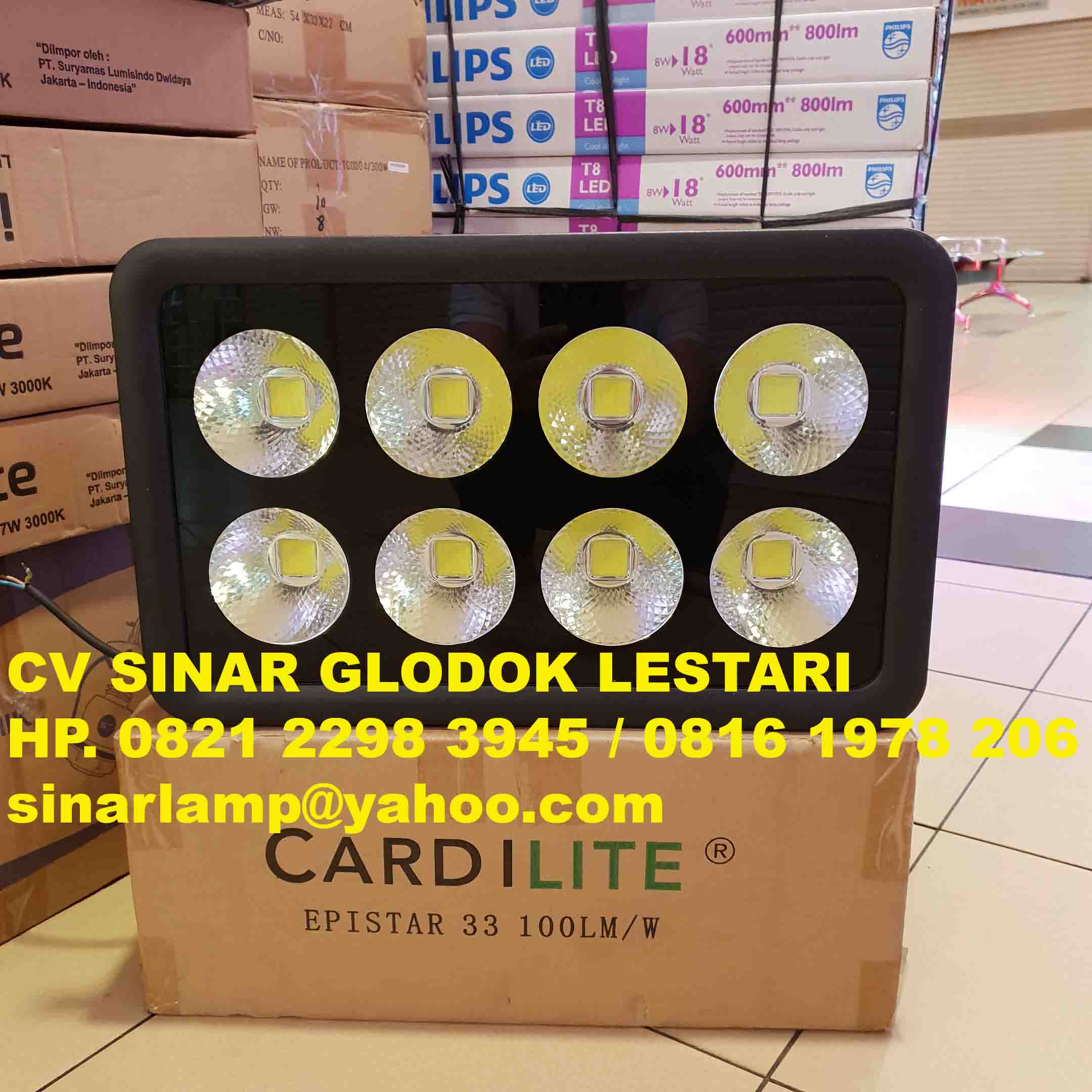 Lampu Sorot LED Spotlight 300 watt Cardilite